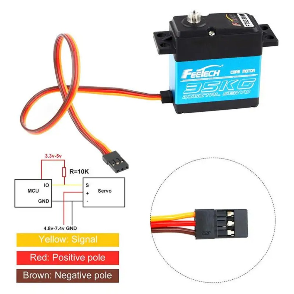FEETECH FT5330M 35KG Dijital S - Rc Helicopter Servo incelemesi ve fiyatı